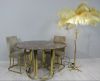 Торшер страусиные перья FEATHER LAMP | Цвет: бежевый - 2