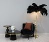 Торшер страусиные перья FEATHER LAMP | Цвет: черный - 2