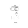 Трековый светильник FOST SURFACE Ш90 42W черный 18 BREAD TRIAC - 3