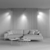 Трековый светильник Technical TR005-4-2X12W-DS-BW - 6