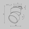 Трековый светильник Technical TR007-1-12W3K-W-1 - 4