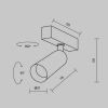 Трековый светильник Technical TR103-4-12WTW-M-B - 7
