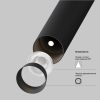 Трековый светильник Technical TR141-2-6W3K-M-B - 4