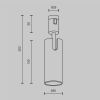 Трековый светильник Technical TR144-1-12W3K-W-PT - 2