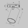Трековый светильник Technical TR187-1-9W2.7K-M-B - 2