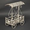 Цветочница Secret de Maison CARRIAGE (mod. PL08--6954) металл, 40х23х55см, Античный белый (Antique W - 12