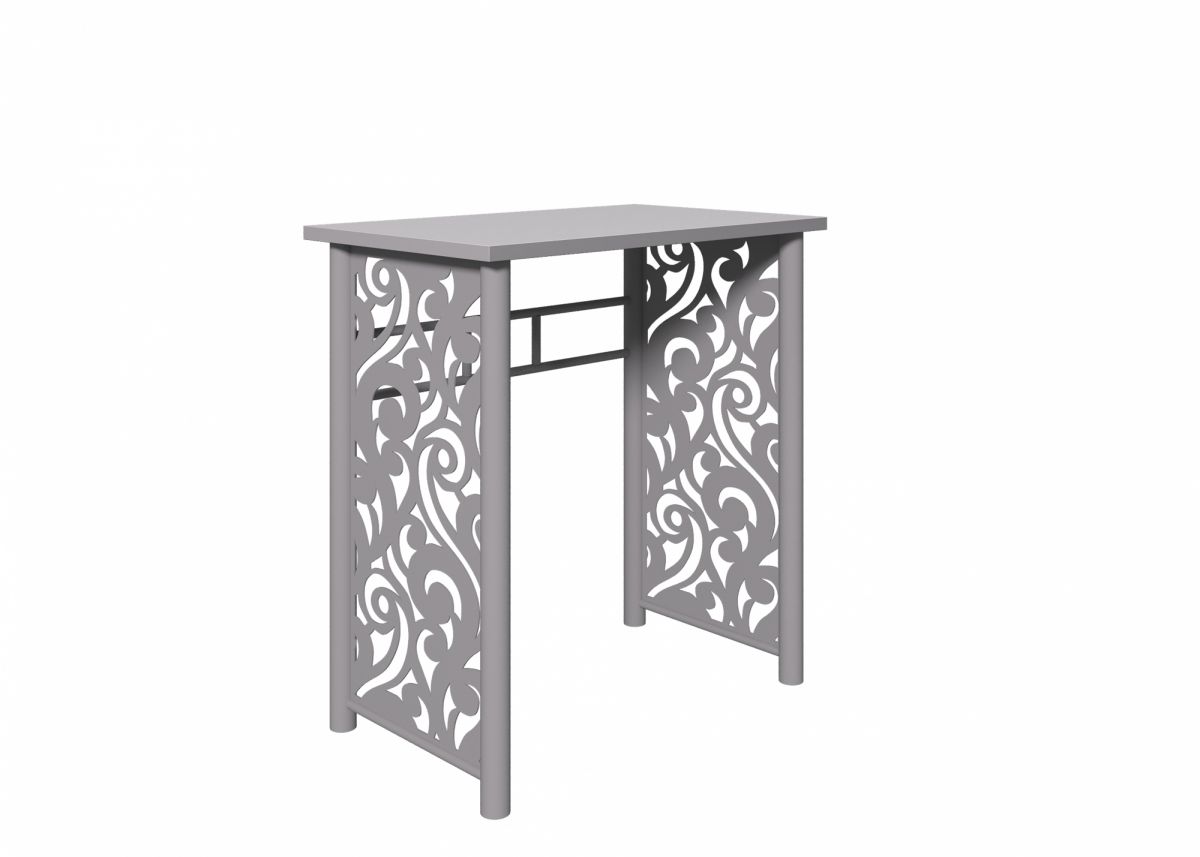 Туалетный столик Пармин серый