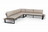 "Тулон" угловой модульный диван, каркас из алюминия - 4