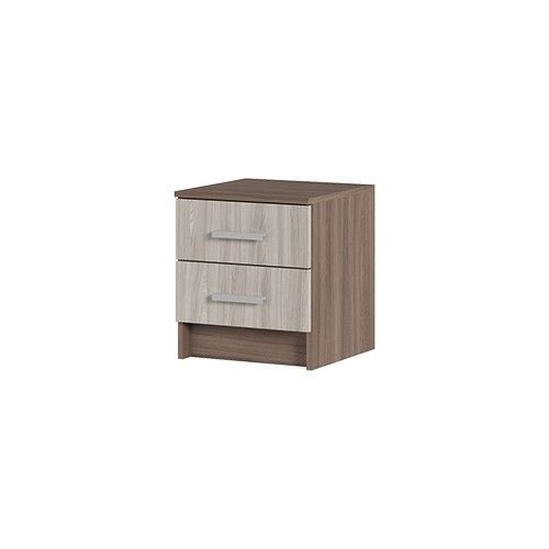 Тумба прикроватная ГАРМОНИЯ ТБ 601 (400х450х408) шимо темный-шимо светлый