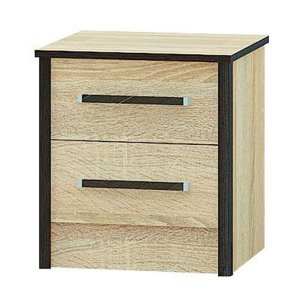 Тумба прикроватная Лирика (464х420х375) дуб сонома-дуб сонома