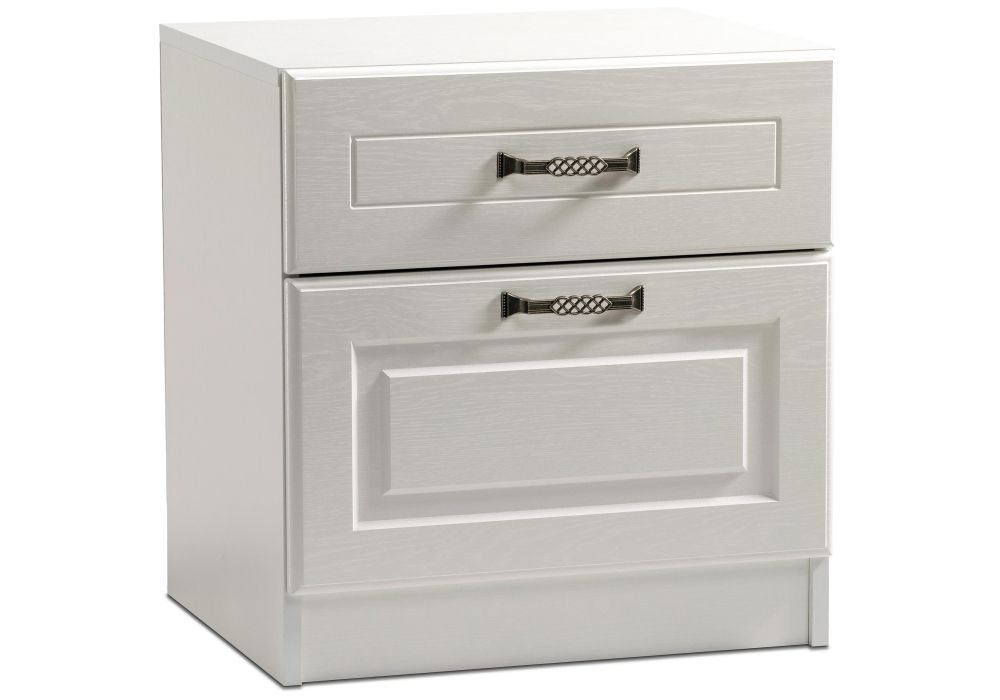 Тумба прикроватная Ливерпуль 08.146 белый - ясень ваниль НМ-1012-100 пвх