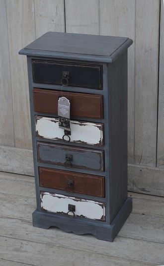 Тумба Secret De Maison TALLEY ( mod. M-6465 ) дерево манго, 33 х 22 х 70, винтаж