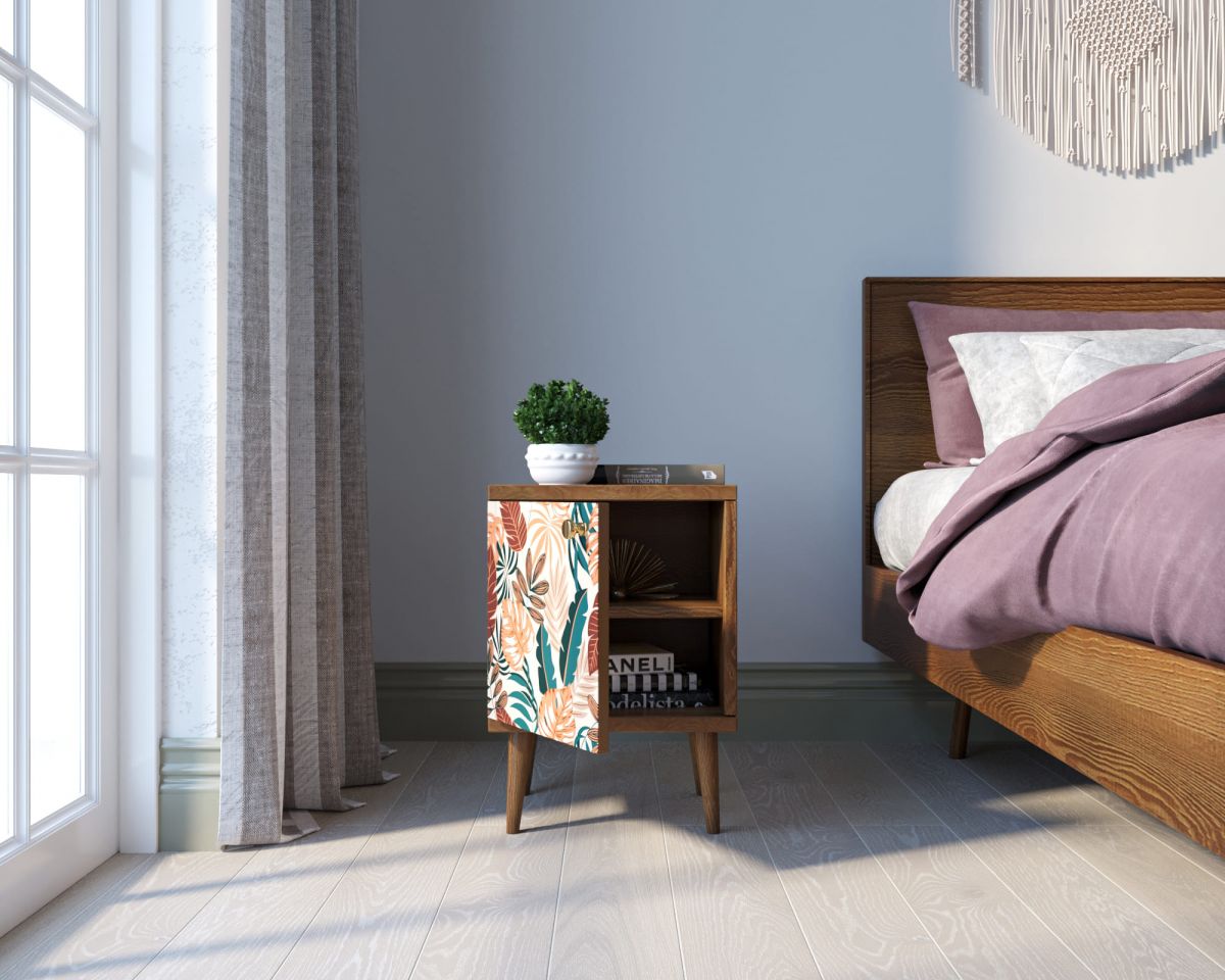 Тумбочка "Berber" с дверкой 25 принт