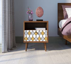 Тумбочка "Berber" с одним ящиком 22 принт