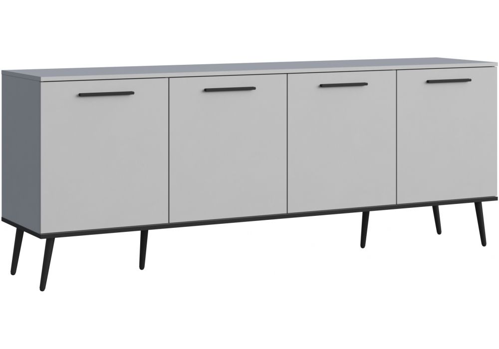 ТВ-тумба Арден шиншилла серая