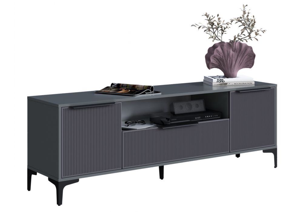 ТВ-тумба Иадама графит - графит софт