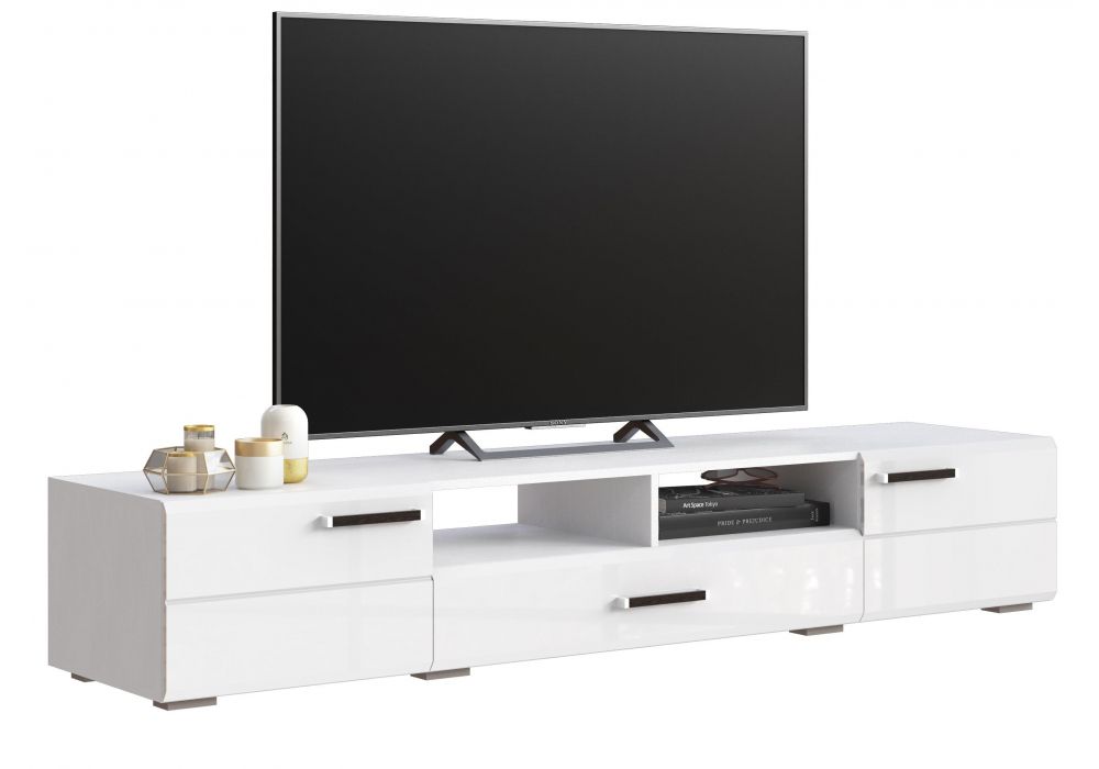 ТВ-тумба Иоги 2.0 белый - белый глянец