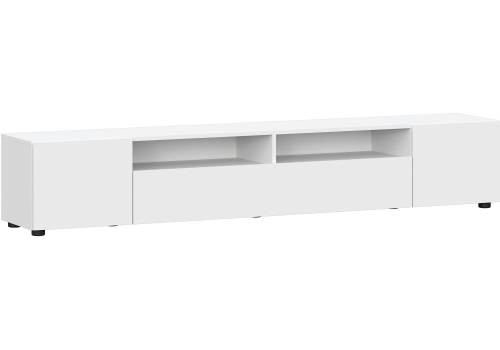 ТВ-тумбы Валенсия белый текстурный