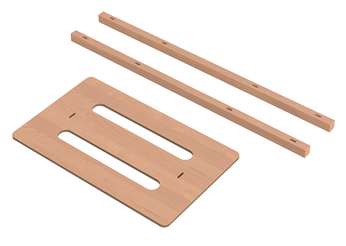 Удлинение для кроватки Ellipsebed до 165 см (натуральный)