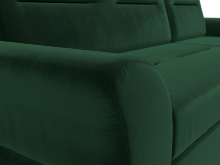 109273 Угловой диван Клайд | Велюр | Зеленый