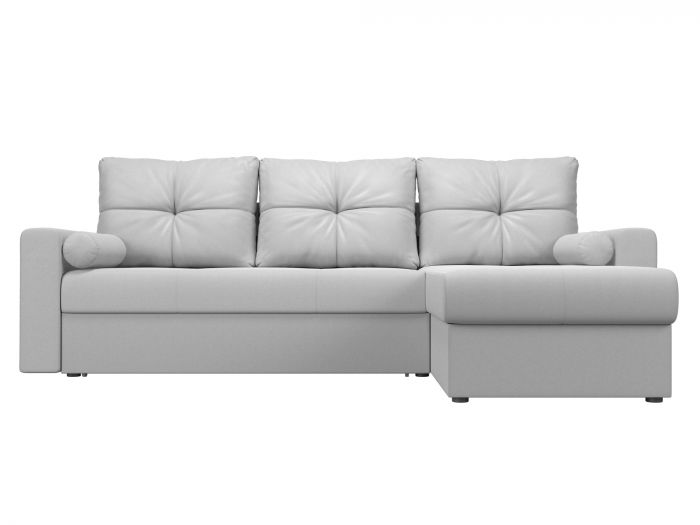 103129 Угловой диван Верона | Экокожа | Белый