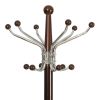 Вешалка Himawari (mod. GH-8014) дерево-хром-мрамор, 37 x 37 x 175 см, Black (Черный) - Walnut (Орех) - 4