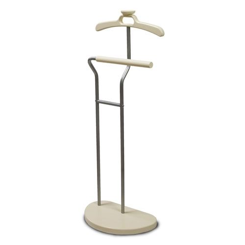 Вешалка костюмная Д 10 металлик- слоновая кость