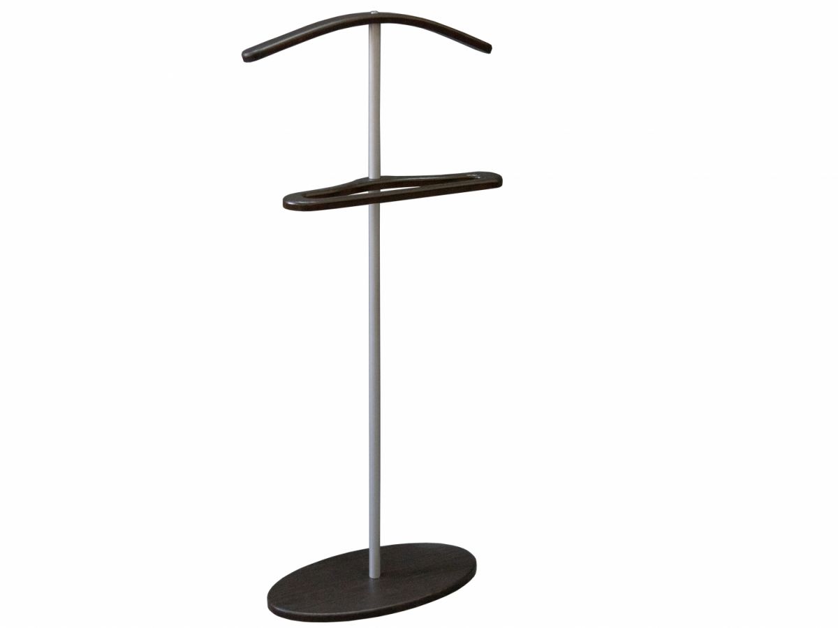Вешалка костюмная Дэви 3 металлик-венге