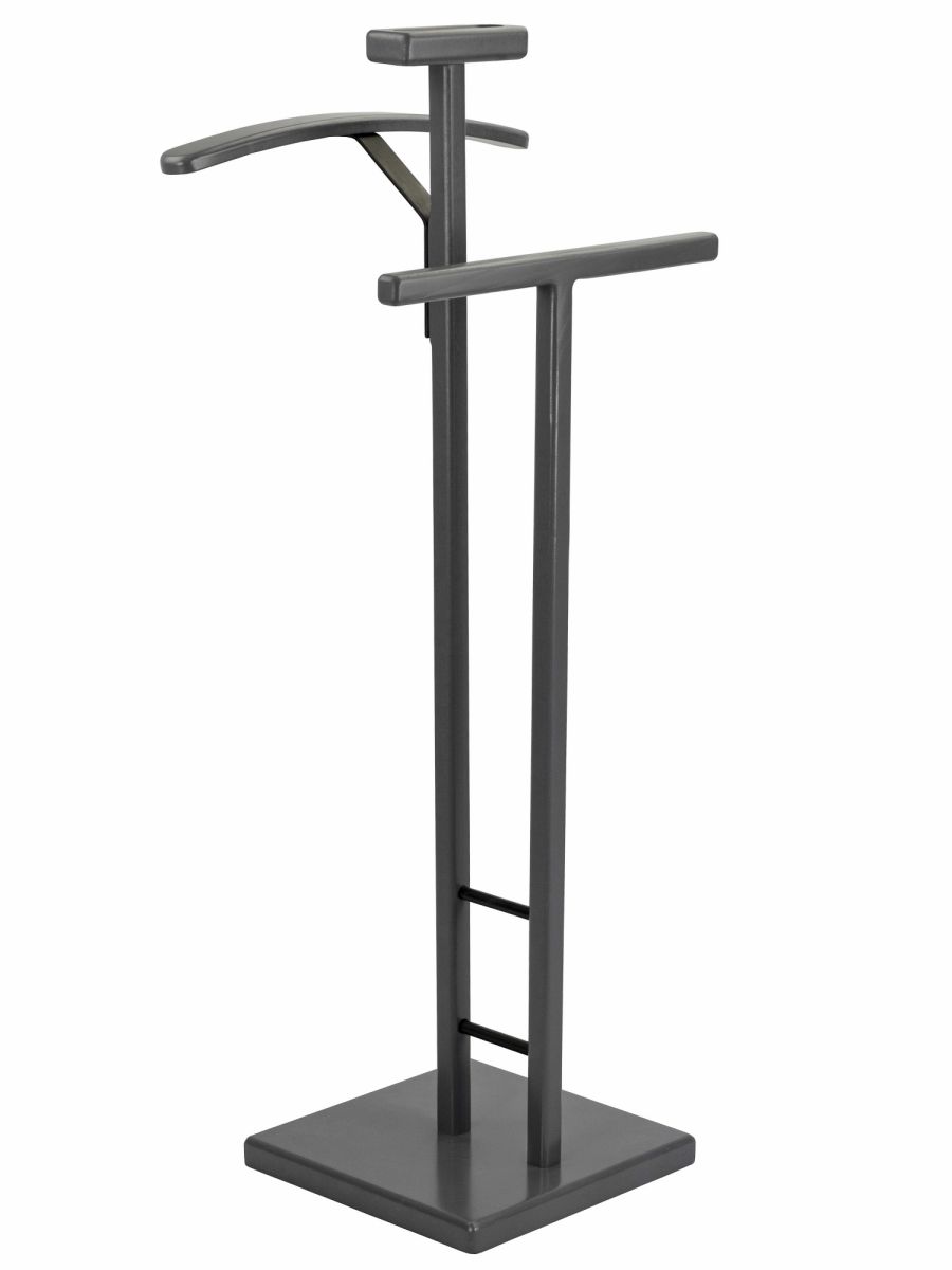 Вешалка костюмная ГАЛАНТ 340 черный- серый графит