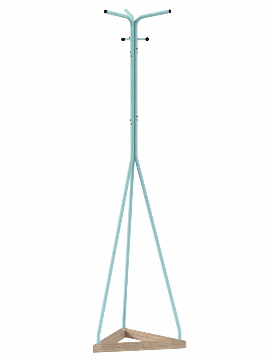 Вешалка напольная Галилео 213 бирюзовый-шимо