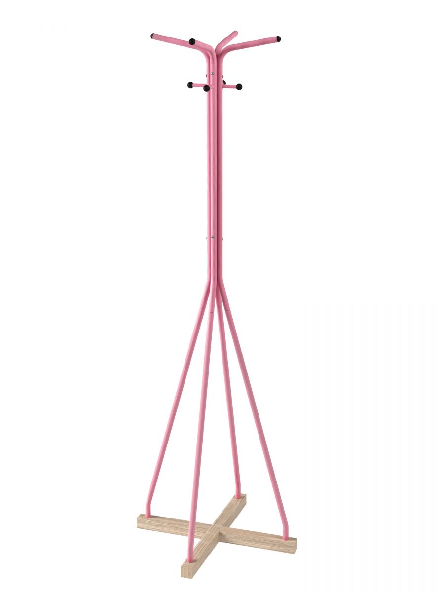Вешалка напольная Галилео 218 розовый-шимо