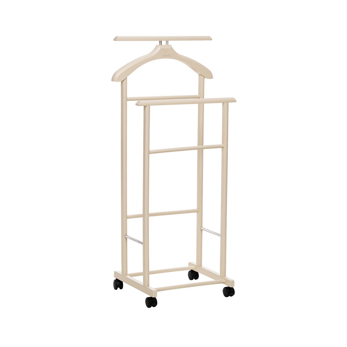 Вешалка напольная Leset Чикаго, Слоновая кость Чёрный