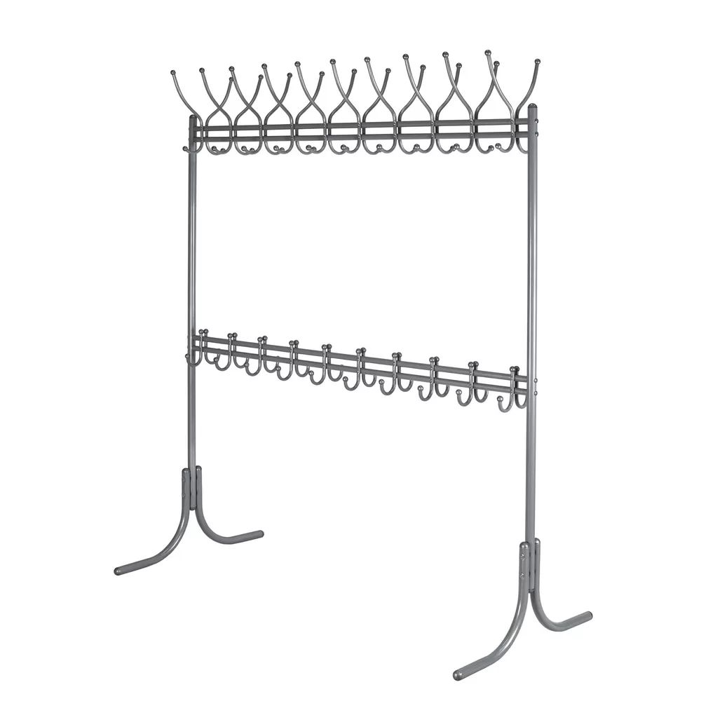Вешалка напольная М 12М металлик