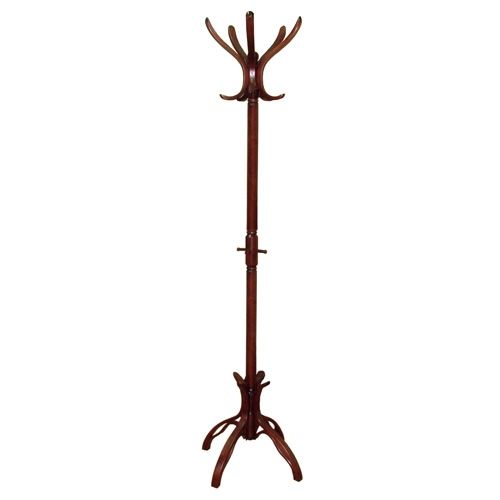 Вешалка напольная В 12Н махагон