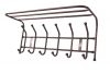Вешалка настенная ВП6 арт.ВП6-А 6 крючков (медный антик) - 4