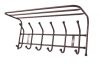 Вешалка настенная ВП6 арт.ВП6-А 6 крючков (медный антик) - 6