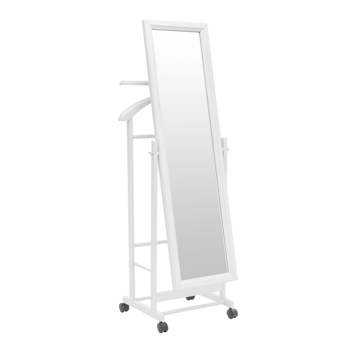 Вешалка с зеркалом Leset Сиэтл, Белый