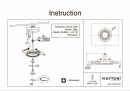 Встраиваемый светильник Maytoni DL283-1-01-W - 4