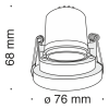 Встраиваемый светильник Technical DL040-L10B4K - 4