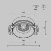 Встраиваемый светильник Technical DL101-GU10-TRS-B - 7