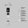 Встраиваемый светильник Technical DL115-10W-3K-W - 3