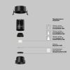 Встраиваемый светильник Technical DL115-10W-4K-B - 2