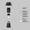 Встраиваемый светильник Technical DL116-10W-2.7K-B - 2
