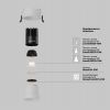 Встраиваемый светильник Technical DL116-10W-2.7K-W - 2