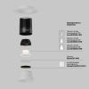 Встраиваемый светильник Technical DL121-15W-4K-TRS-W - 2