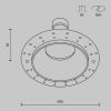 Встраиваемый светильник Technical DL126-GU10-TRS-W - 6