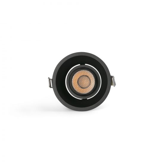 Встраиваемый светильник TULIPA черный 7W 4000K CRI90 24