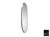 Зеркало Aries овальное 136x36 серебряное - 3
