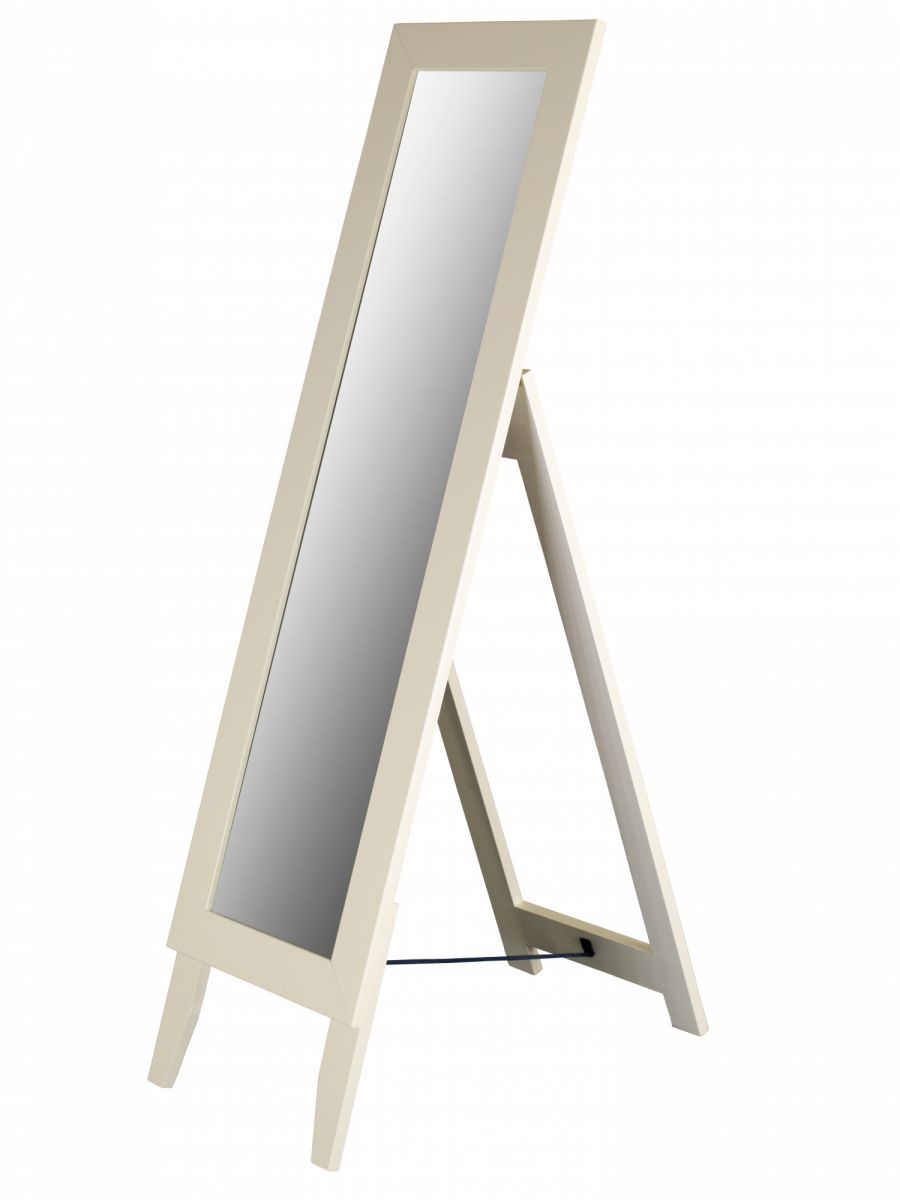 Зеркало напольное BeautyStyle 1 слоновая кость 138 см х 35 см