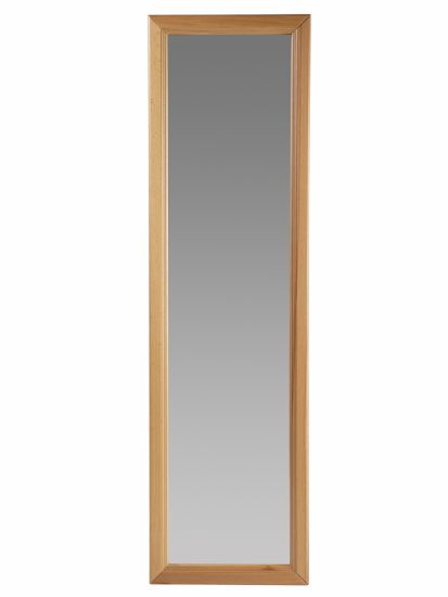 Зеркало настенное Селена 1 светло-коричневый 119 см х 33,5 см